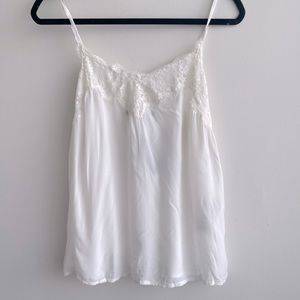 Abercrombie and fitch lace tank top